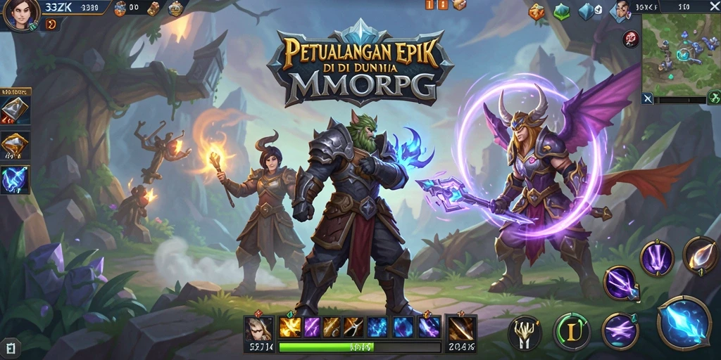 Gameplay epik dan dunia fantastis di 33ZK.