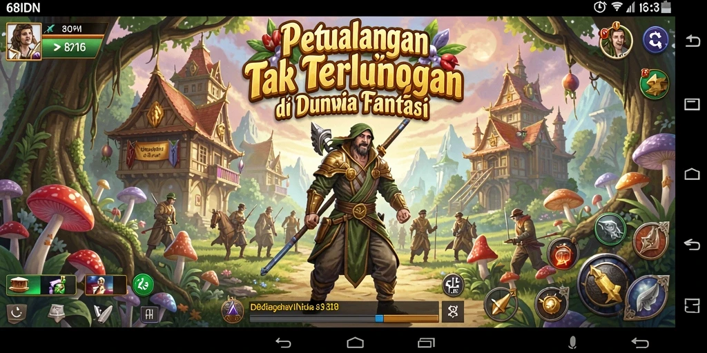 Screenshot dari gameplay 68IDN yang penuh aksi petualangan.
