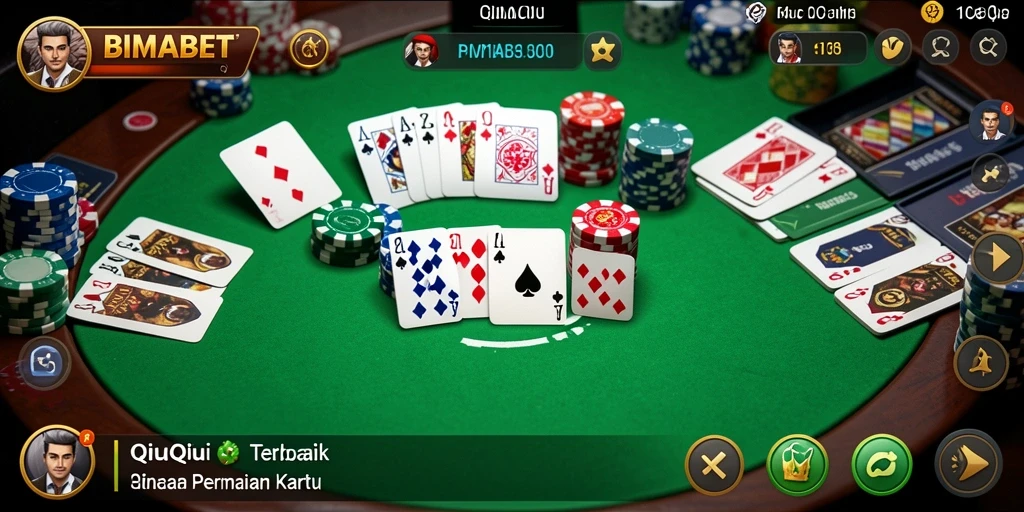 Menampilkan gameplay seru QiuQiu yang menantang.