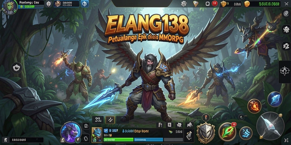 Tampilan gameplay ELANG138 yang seru dan menarik dalam dunia MMORPG.