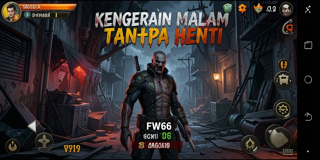 Tangkapan layar menampilkan suasana mencekam dalam FW66.