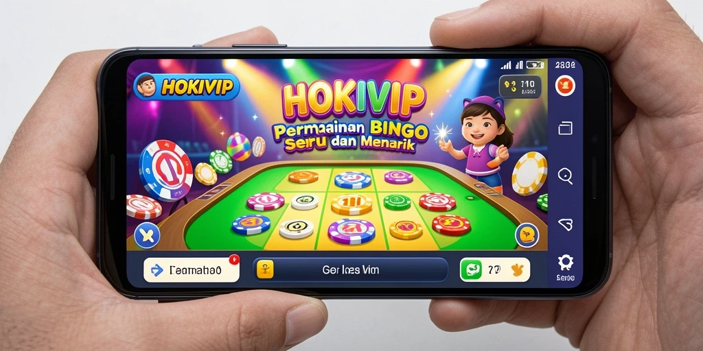 Screenshot gameplay HOKIVIP yang penuh warna dan menarik.