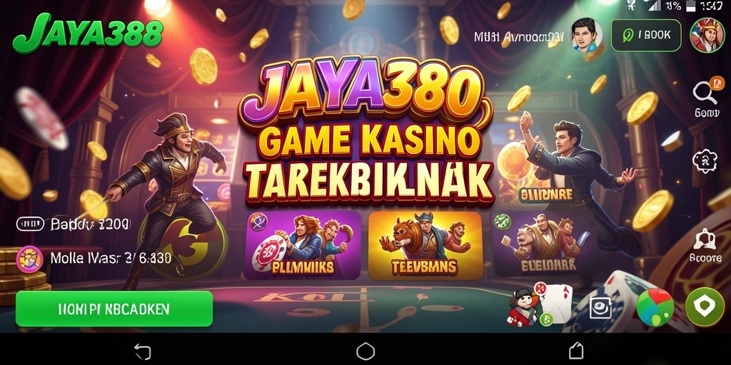Tampilan permainan Kasino JAYA388 yang menarik dan interaktif.