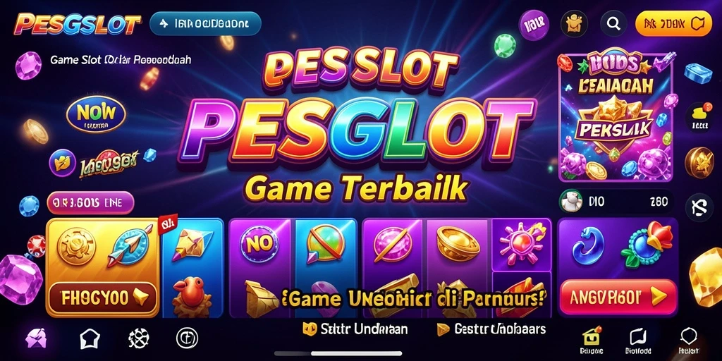 Tampilan gameplay PESGSLOT yang seru dan menarik.