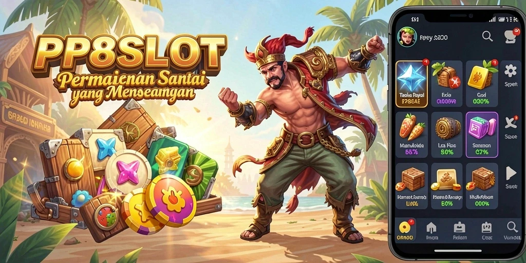 Tampilan gameplay PP8SLOT yang menarik dan menyenangkan.