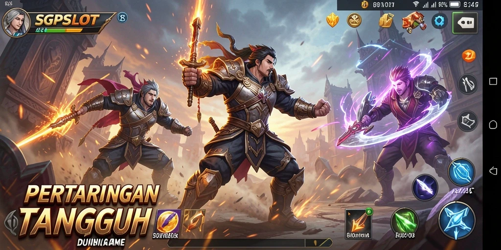 Gameplay aksi pertarungan di SGPSLOT dengan grafis menawan.