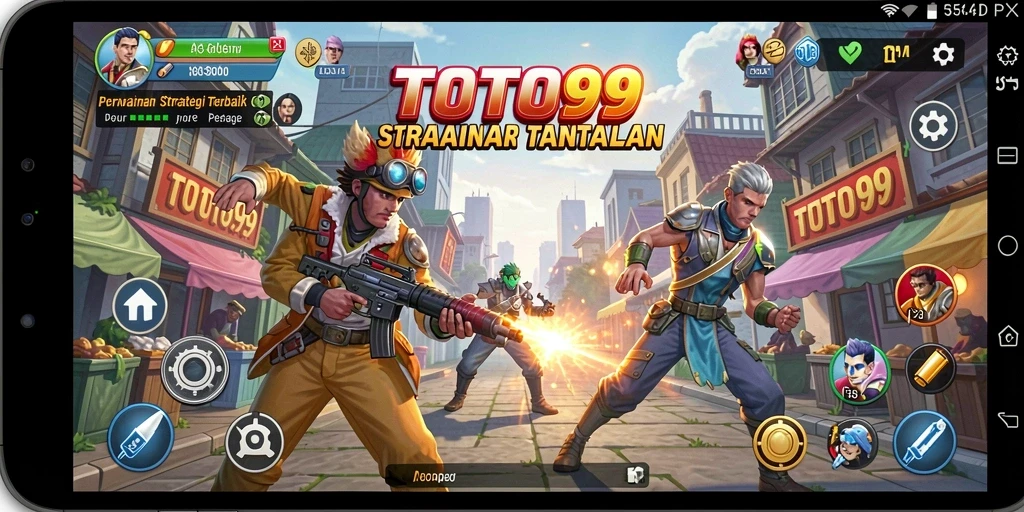 Tampilan gameplay TOTO99 yang penuh aksi dan strategi.